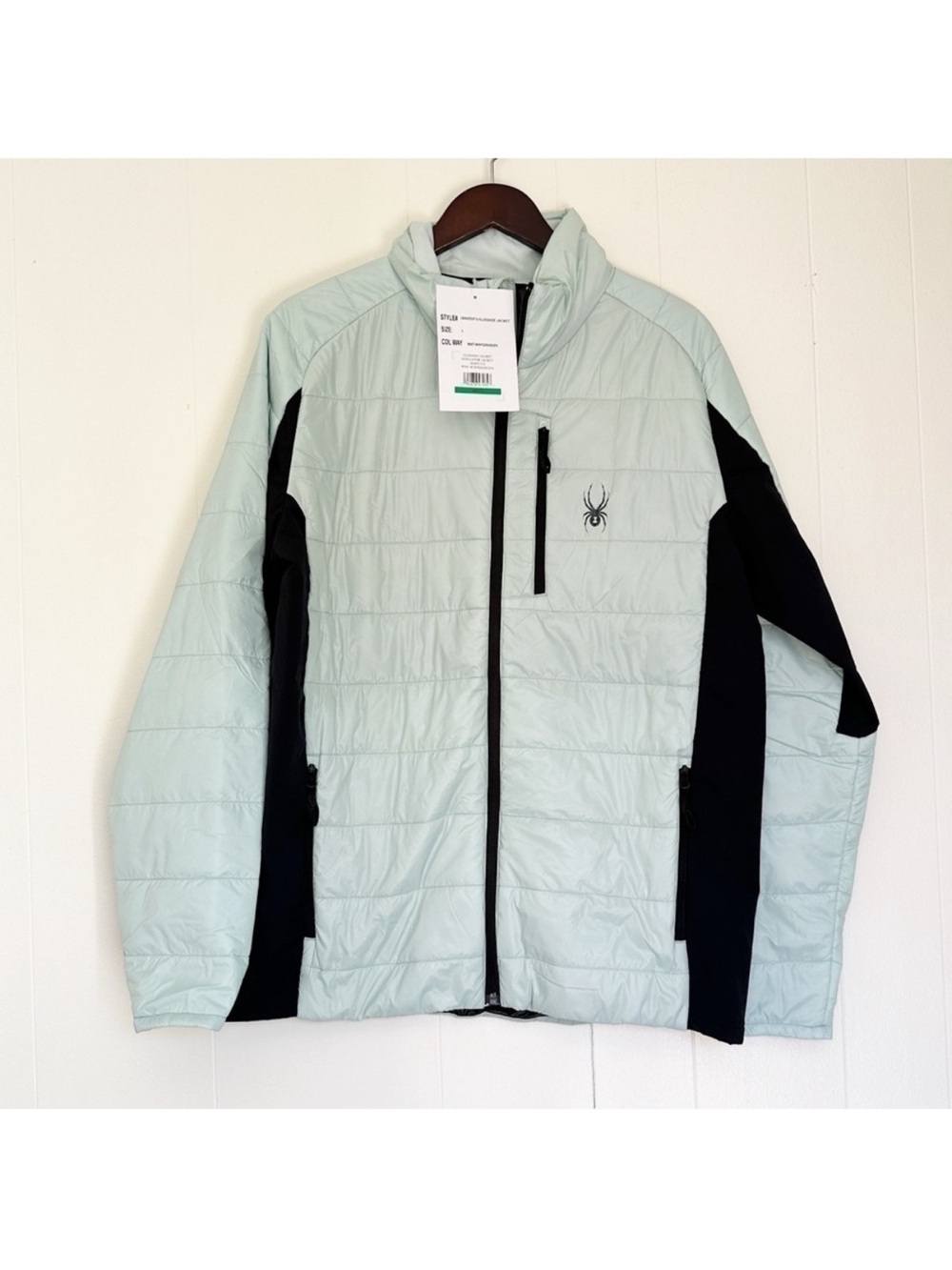 NWT SPYDER Men's Glissade Insulator Jacket Wintergreen Large